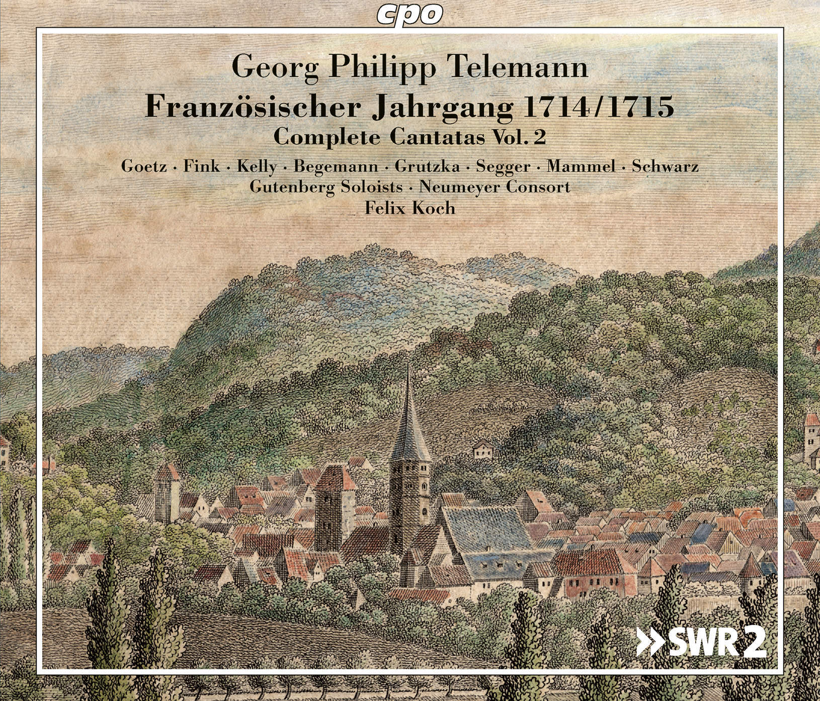 Georg Philipp Telemann: Französischer Jahrgang 1714/1715: Complete Cantatas - Volume 2