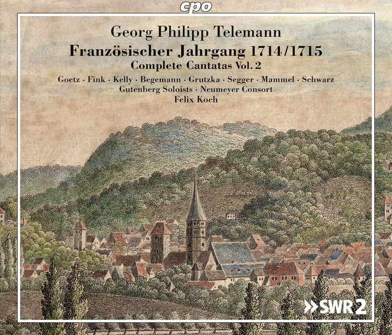 Georg Philipp Telemann: Französischer Jahrgang 1714/1715: Complete Cantatas - Volume 2