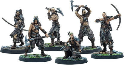 The Elder Scrolls: Call to Arms - Bandit Outlaws Expansion - 6 Unpainted Resin Figures, Chapter 3, RPG, Includes Scenic Bases, 32MM Scale Figures, Tabletop Roleplaying Game