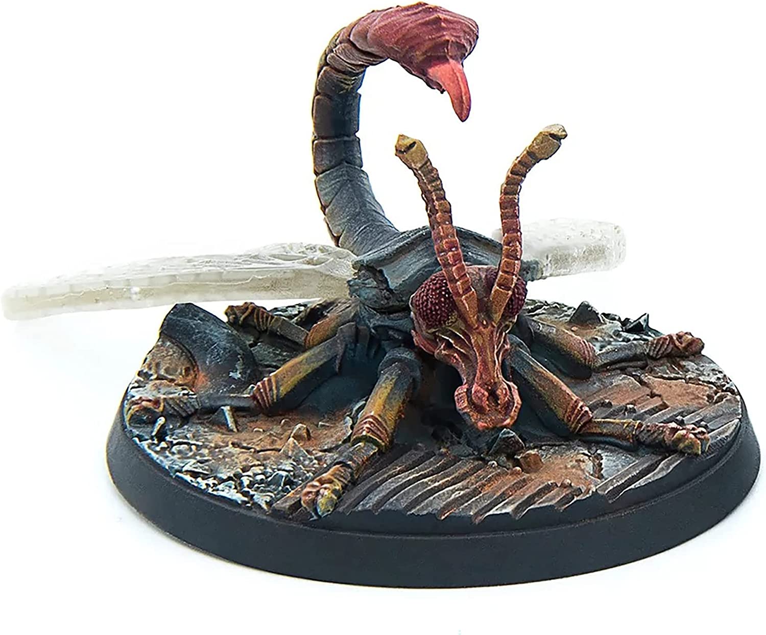 Fallout Wasteland Warfare: Creatures - Sting Wings - 3 Unpainted Resin Miniatures, RPG, Includes Scenic Bases, 32MM Scale Figures, Tabletop Roleplaying Game Minifigures