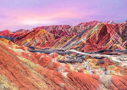 RAVENSBURGER - Rainbow Mountains, China 1000p - (10217314