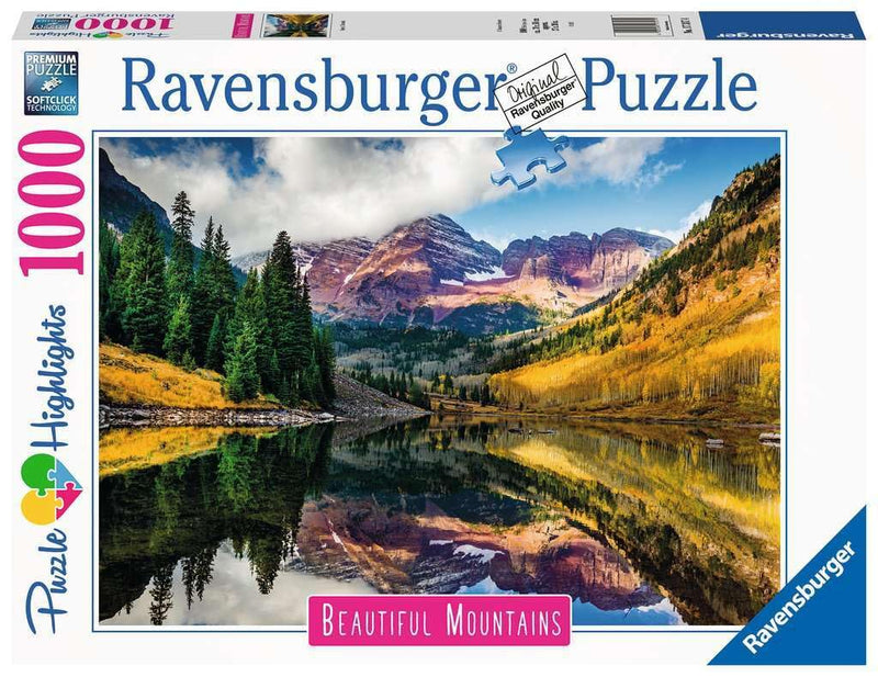 Ravensburger Puzzle - Aspen, Colorado - 1000 Teile Puzzle, Beautiful Mountains Collection, für Erwachsene und Kinder ab 14 Jahren: Beautiful Mountains