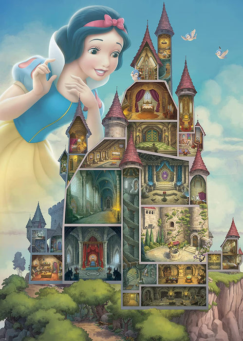 Ravensburger Disney Castles Snow White 1000 Piece Jigsaw Puzzles for Adults and Kids Age 12 Years Up