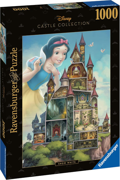 Ravensburger Puzzle 17329 - Snow White - 1000 Teile Disney Castle Collection Puzzle für Erwachsene und Kinder ab 14 Jahren