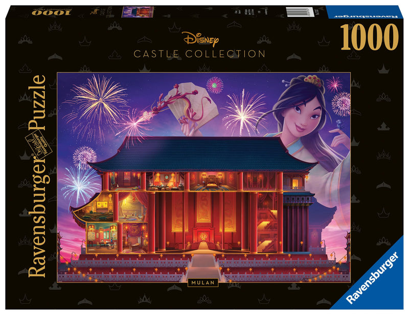 Ravensburger - Puzzle: Mulan, 1000 piezas, Puzzles para Adultos, Rompecabezas para Adultos, Regalos a Partir de 14 Años, Puzzle para Enmarcar, 70x50cm