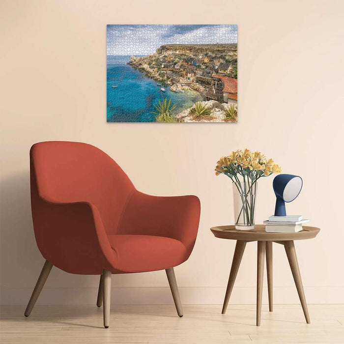 Ravensburger Puzzle 17436 Popey Village, Malta - 1500 Teile Puzzle für Erwachsene und Kinder ab 14 Jahren