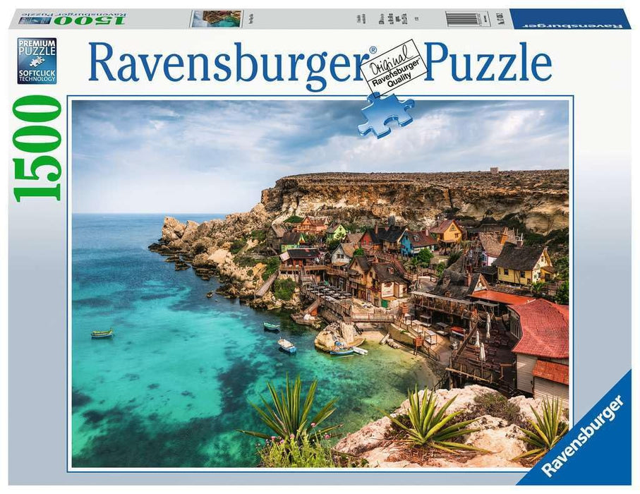Ravensburger Puzzle 17436 Popey Village, Malta - 1500 Teile Puzzle für Erwachsene und Kinder ab 14 Jahren