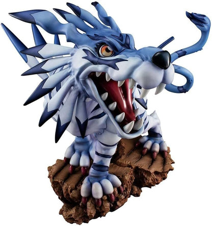 Megahouse - Precious Gem Series Digimon Adventure Garurumon Battle PVC Statue