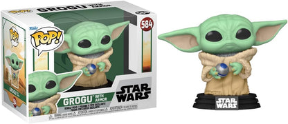 Funko Pop! Star Wars: The Book of Boba Fett - Grogu with Armor
