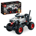 LEGO Technic Monster Jam Monster Mutt Dalmatian, Truck Toy for Boys and Girls Aged 7 Plus, 2in1 Pull Back Racing Toys, Birthday Gift Idea 42150 Single