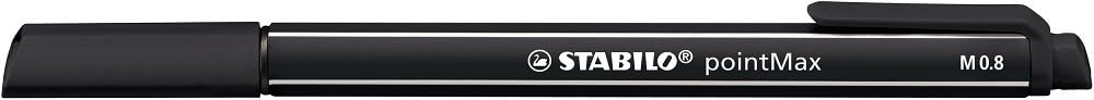 Nylon Tip Writing Pen - STABILO pointMax - Box of 10