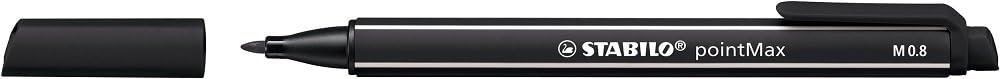 Nylon Tip Writing Pen - STABILO pointMax - Box of 10
