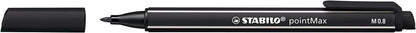 Nylon Tip Writing Pen - STABILO pointMax - Box of 10