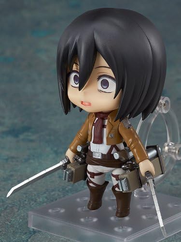 Good Smile Attack on Titan: Mikasa Ackerman Nendoroid Action Figure, Multicolor