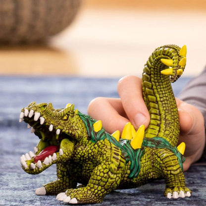 schleich ELDRADOR CREATURES 70155 Mythischer Sumpfmonster Alligator, Realistisches Monster Krokodil mit Grünen Schuppen und Scharfen Zähnen, Robuste Figuren Actionfiguren ab 7