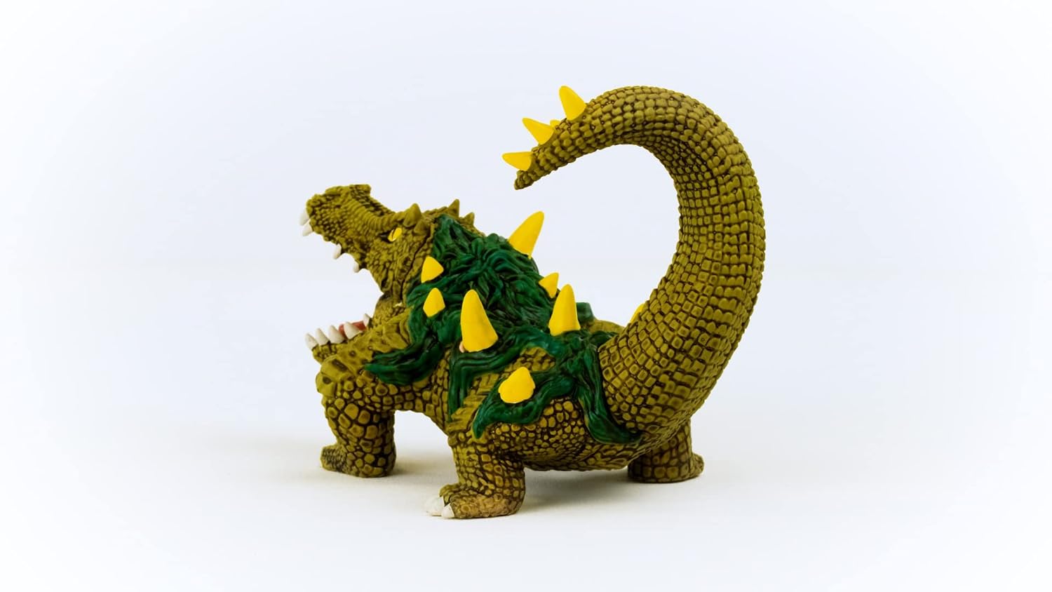 schleich ELDRADOR CREATURES 70155 Mythischer Sumpfmonster Alligator, Realistisches Monster Krokodil mit Grünen Schuppen und Scharfen Zähnen, Robuste Figuren Actionfiguren ab 7