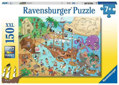 Ravensburger Children's Puzzle The Pirate Bay 150 Pieces Puzzle for Children
