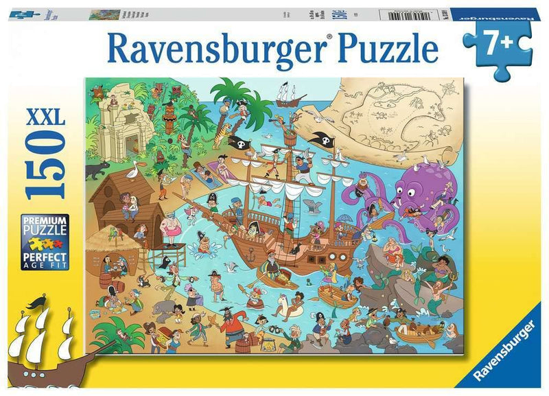 Ravensburger Children's Puzzle The Pirate Bay 150 Pieces Puzzle for Children