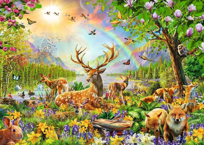 Ravensburger Wonderful Wilderness 200 Piece Jigsaw Puzzle for Children Age 8 Years Up