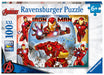 Ravensburger - Puzzle Enfant - Puzzle 100 pièces XXL - Le Puissant Iron Man/Marvel Avengers - À partir de 6 Ans - Puzzle de qualité supérieure - Carton épais et résistant - Aventure - 13377
