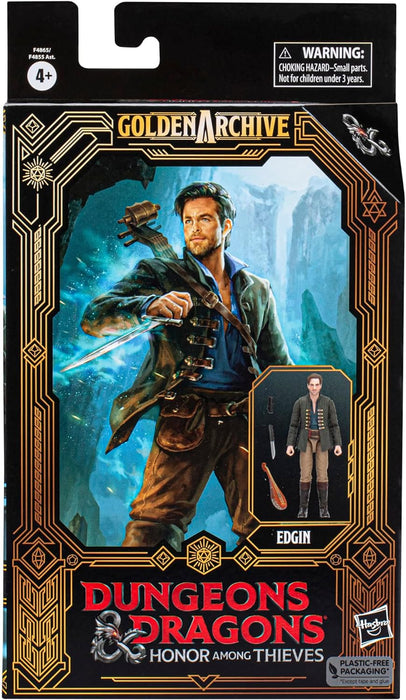 Dungeons & Dragons Ehre unter Dieben Golden Archive Edgin, 15 cm große Action-Figur zum Sammeln, inspiriert vom D&D Film