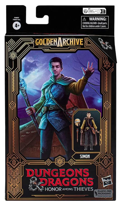 Dungeons & Dragons Golden Archive Simon Honor 6 Inch Collectable Action Figure Inspired by the D&D Movie
