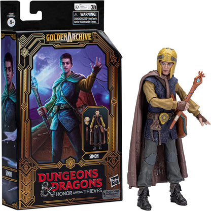 Dungeons & Dragons Golden Archive Simon Honor 6 Inch Collectable Action Figure Inspired by the D&D Movie