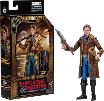 Dungeons & Dragons Honor Among Thieves Golden Archive Forge Collectible Figure 6-Inch Scale D&D Action Figures