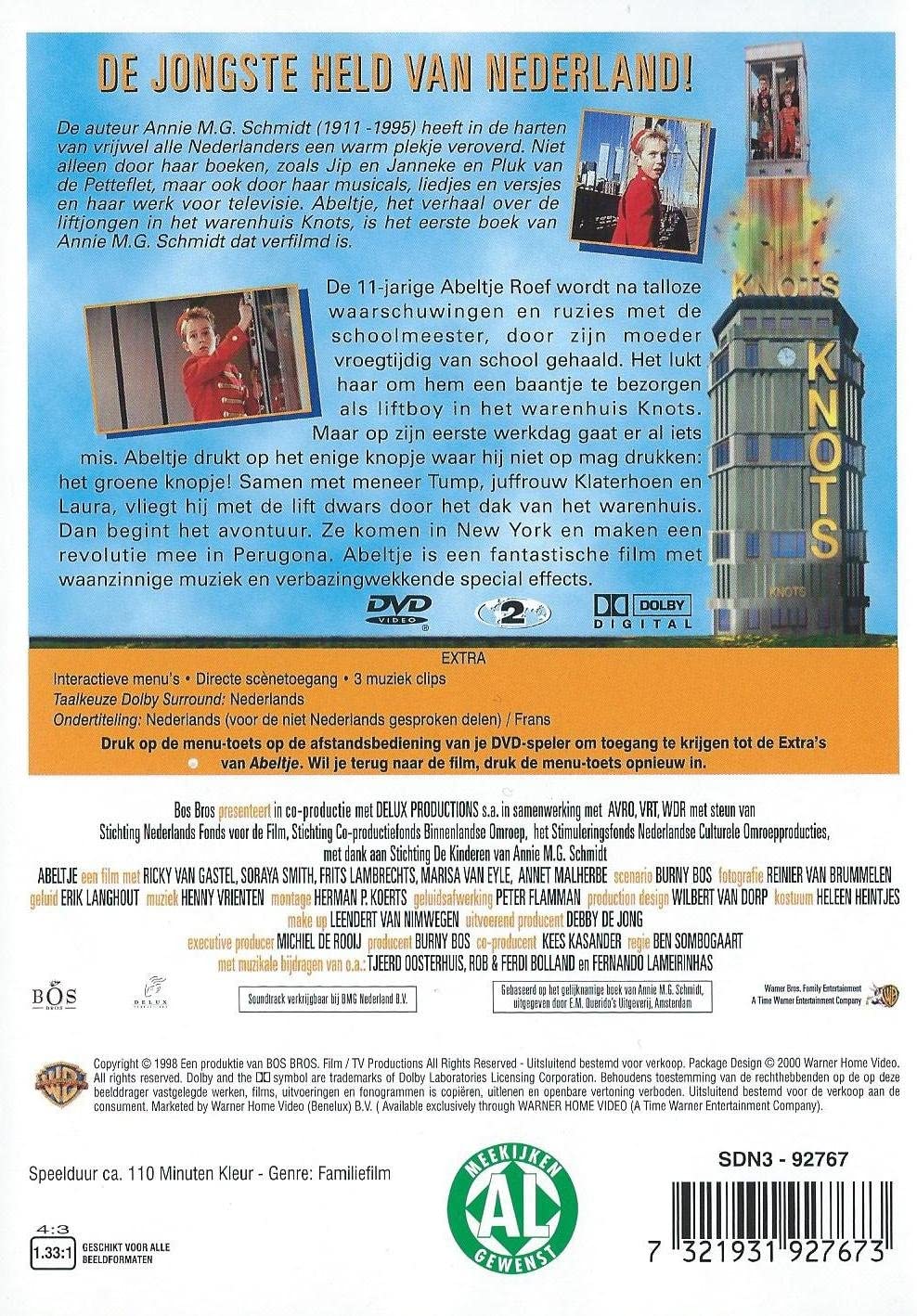 Abeltje, (DVD)