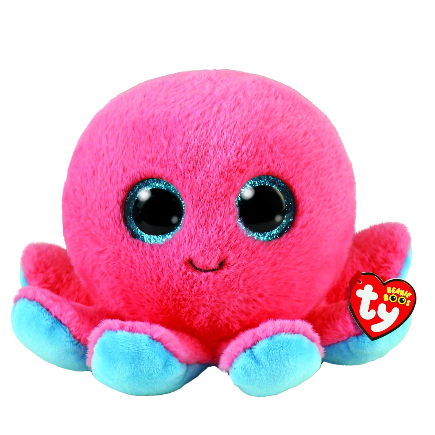 Ty Toys Beanie Boo Octopus Sheldon - 15 CM, Pink (2009291