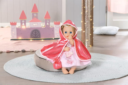Baby Annabell Little Sweet Cape 706503 706503-For Toddler Sized 36cm-Includes Doll, Bag, and Hanger-Suitable from 1 Year, Multi