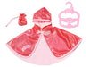 Baby Annabell Little Sweet Cape 706503 706503-For Toddler Sized 36cm-Includes Doll, Bag, and Hanger-Suitable from 1 Year, Multi