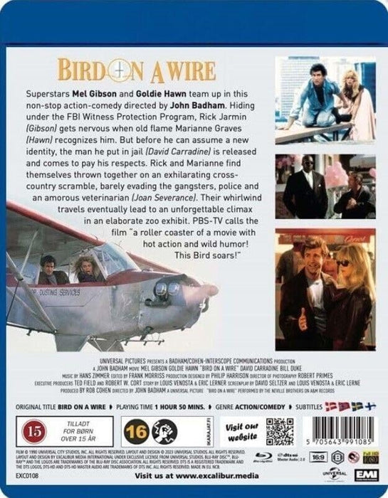 Bird on a Wire /Movies/Standard/BLU-Ray Brand