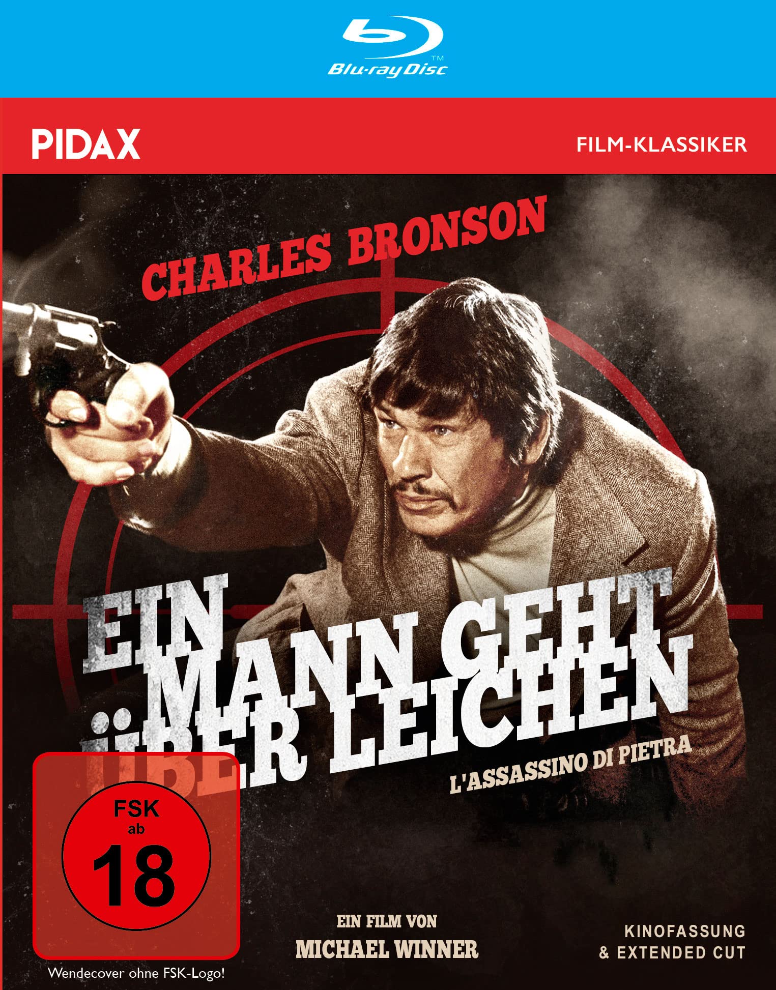 Ein Mann geht über Leichen (L'assassino di pietra) - EXTENDED EDITION / Kinofassung & Extended Cut des Thrillers mit Charles Bronson (Pidax Film-Klassiker)
