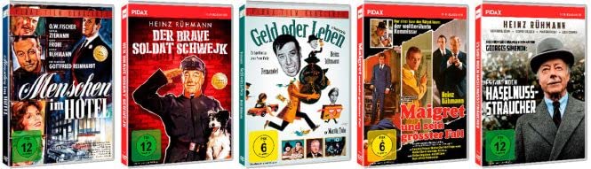 Heinz Rühmann Collection. 5 DVDs.