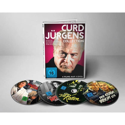 Curd Jürgens - Collection / 4 Filme mit der Filmlegende