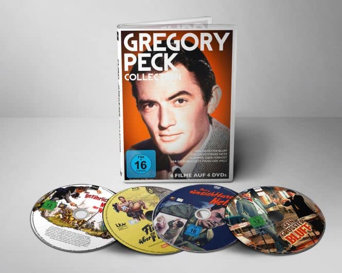 Gregory Peck Collection. 4 DVDs.