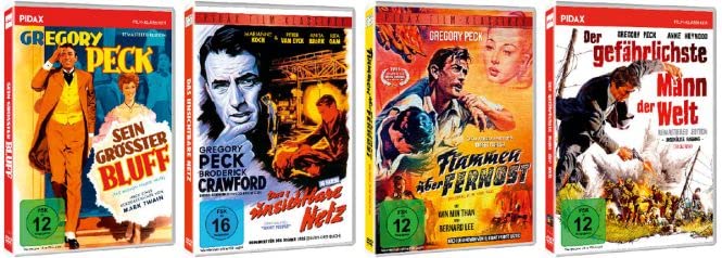 Gregory Peck Collection. 4 DVDs.