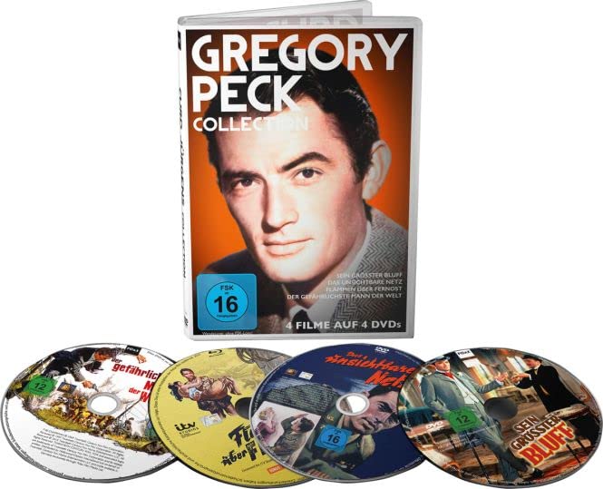 Gregory Peck Collection. 4 DVDs.