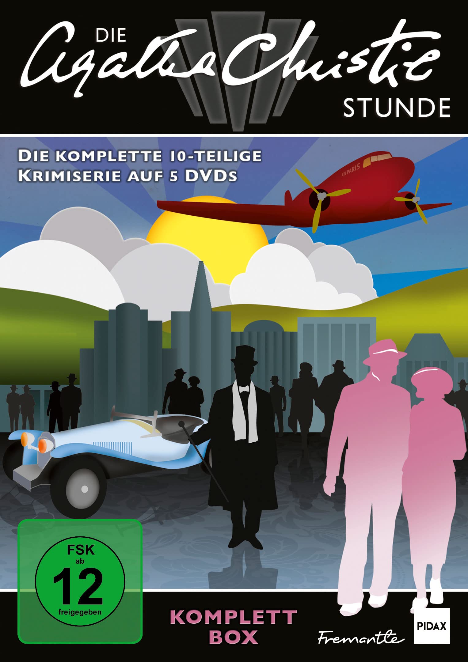 Die Agatha-Christie-Stunde - Komplettbox / Die komplette 10-teilige Krimiserie