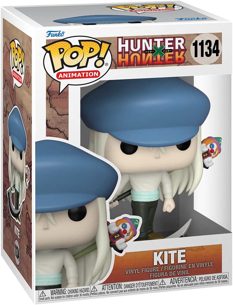 Funko POP! Animation: Hunter X Hunter - HxH - Kite With Scythe - Hunter X Hunter (HXH) - Collectable Vinyl Figure - Gift Idea - Official Merchandise - Toys for Kids & Adults - Anime Fans