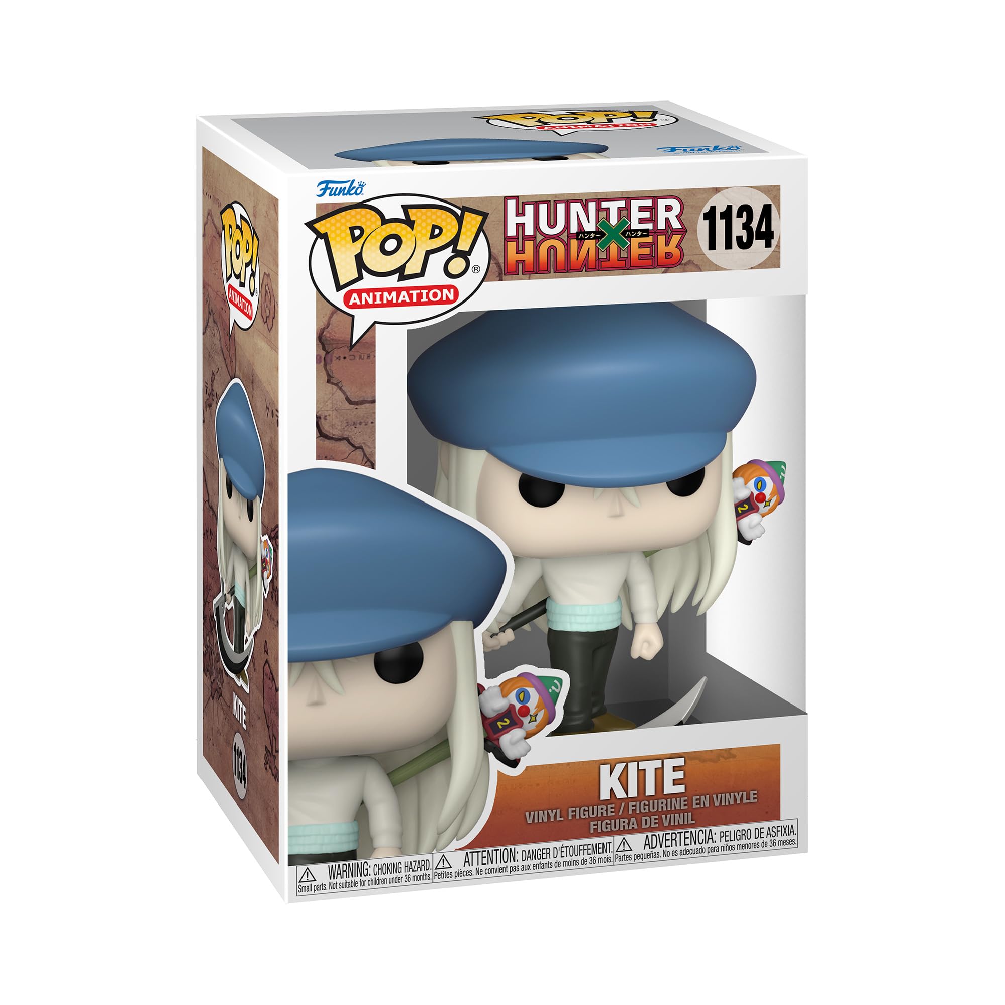 Funko POP! Animation: Hunter X Hunter - HxH - Kite With Scythe - Hunter X Hunter (HXH) - Collectable Vinyl Figure - Gift Idea - Official Merchandise - Toys for Kids & Adults - Anime Fans