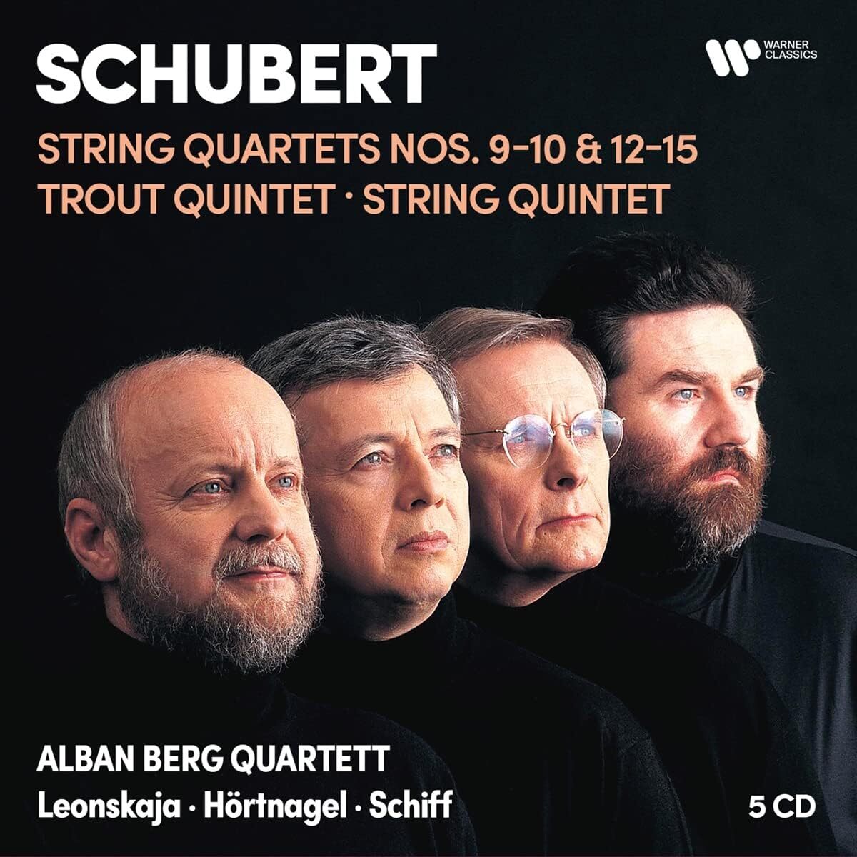 Schubert: String Quartets Nos. 9-10 & 12-15, Piano Quintet 'The Trout', String Quintet