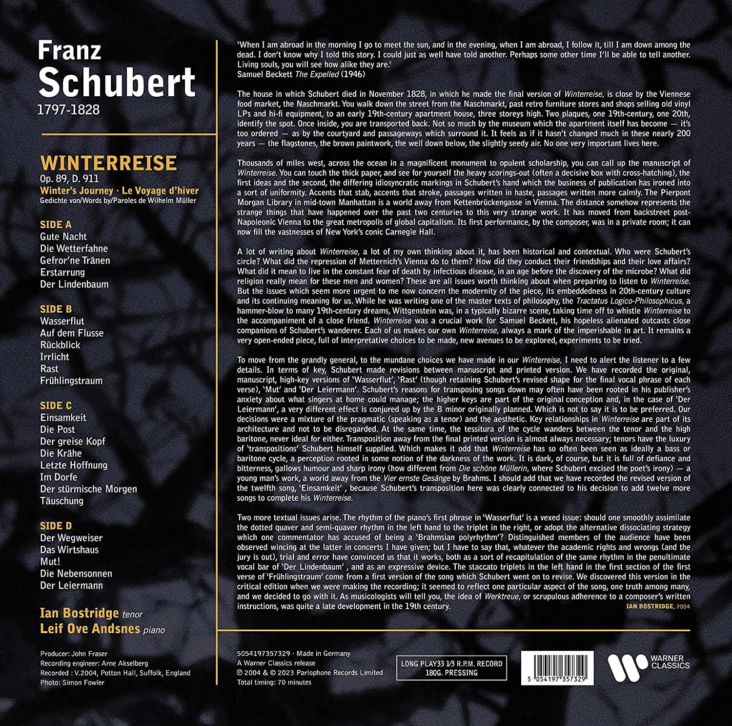 Schubert: Winterreise