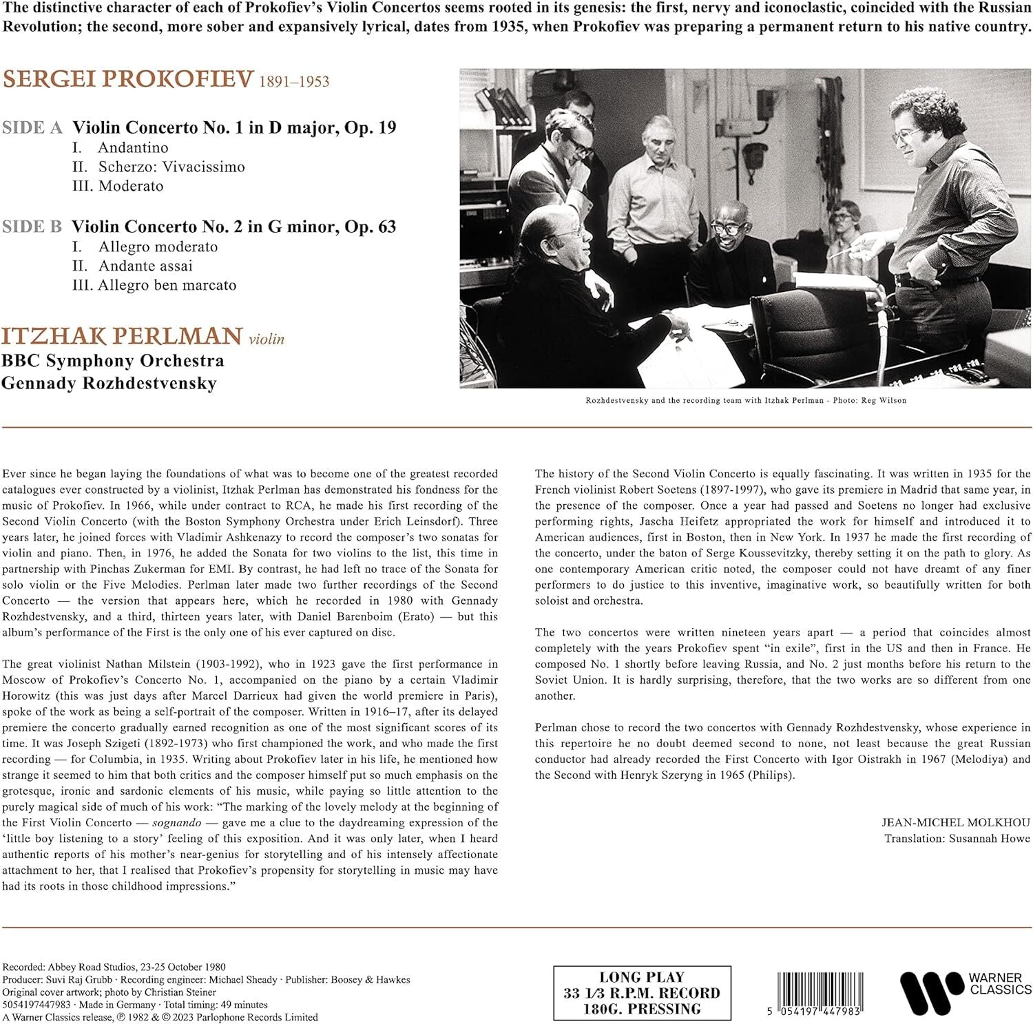 Prokofiev: Violin Concertos Nos. 1 & 2