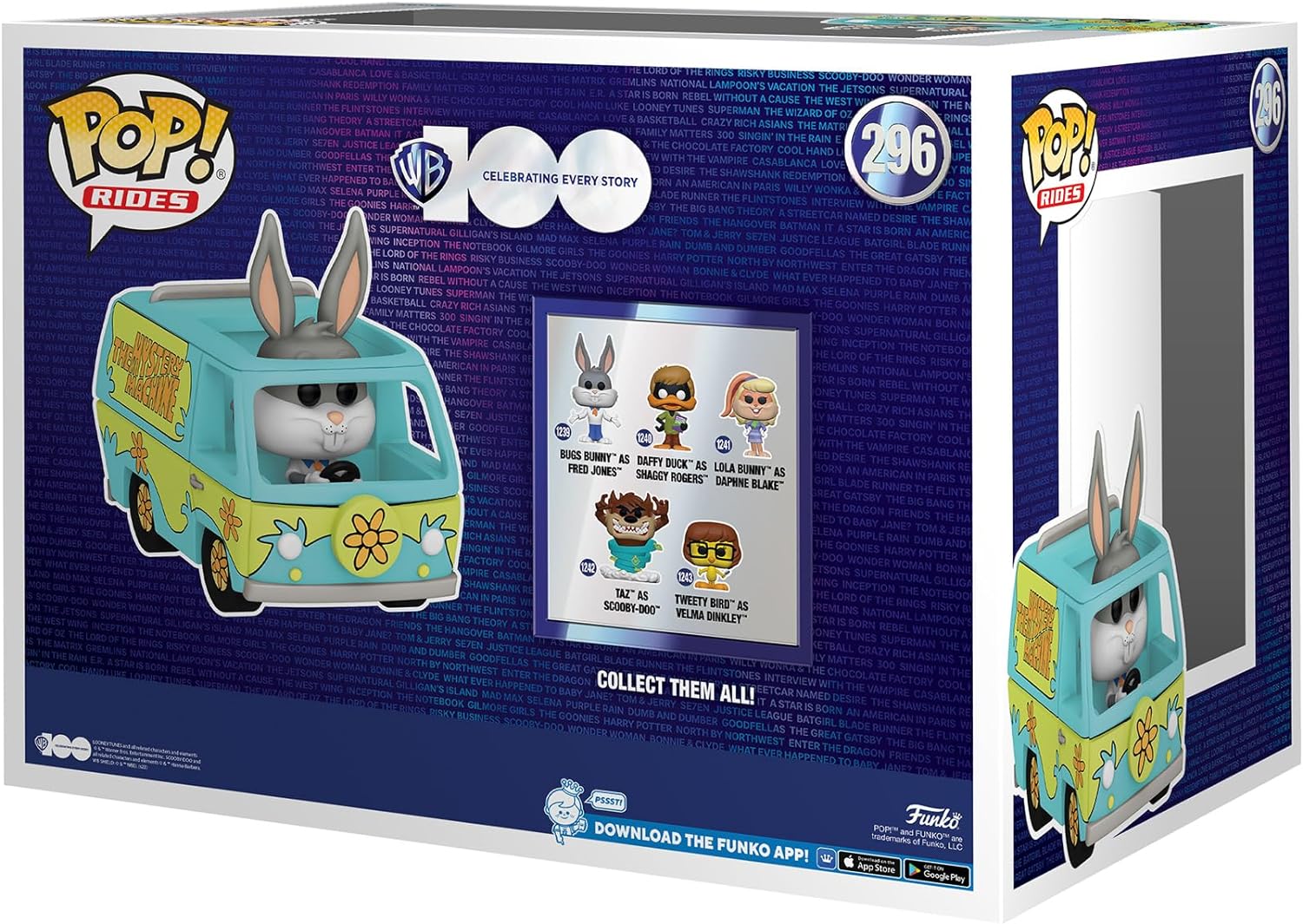 Funko POP! Ride Super Deluxe: HB - Mystery Machine With Bugs Bunny - Looney Tunes - Collectable Vinyl Figure - Gift Idea - Official Merchandise - Toys for Kids & Adults - TV Fans