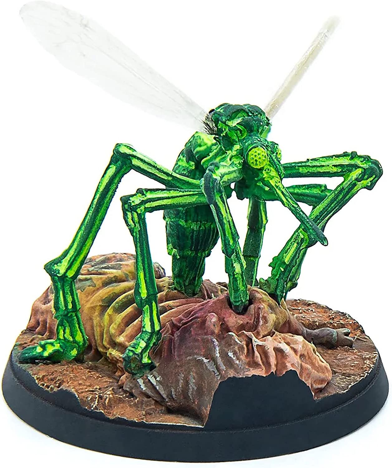 Fallout Wasteland Warfare: Creatures - Blood Bugs - 3 Unpainted Resin Miniatures, RPG, Includes Scenic Bases, 32MM Scale Figures, Tabletop Roleplaying Game Minifigures