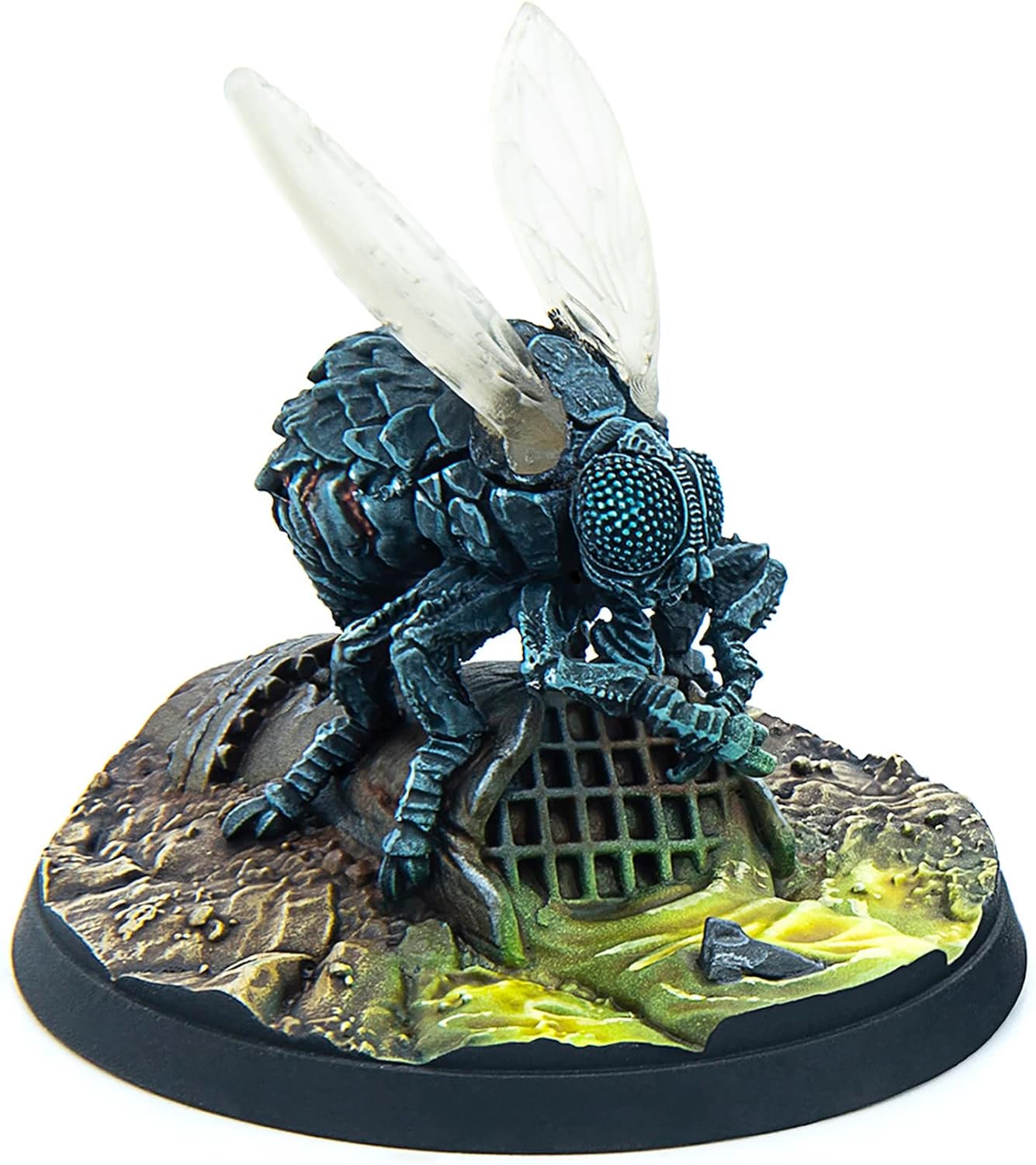 Modiphius Fallout Wasteland Warfare: Creatures Bloatflies - 3 Miniatures, 32mm Unpainted Figures, Forged in The Fire Wave, Grey