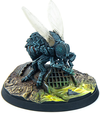 Modiphius Fallout Wasteland Warfare: Creatures Bloatflies - 3 Miniatures, 32mm Unpainted Figures, Forged in The Fire Wave, Grey