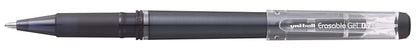 uni-ball UF-222-07 Erasable Rollerball Gel Pens. Premium 0.7mm Ballpoint Tip for Super Smooth Writing, Drawing & Colouring. Pack of 12 Black